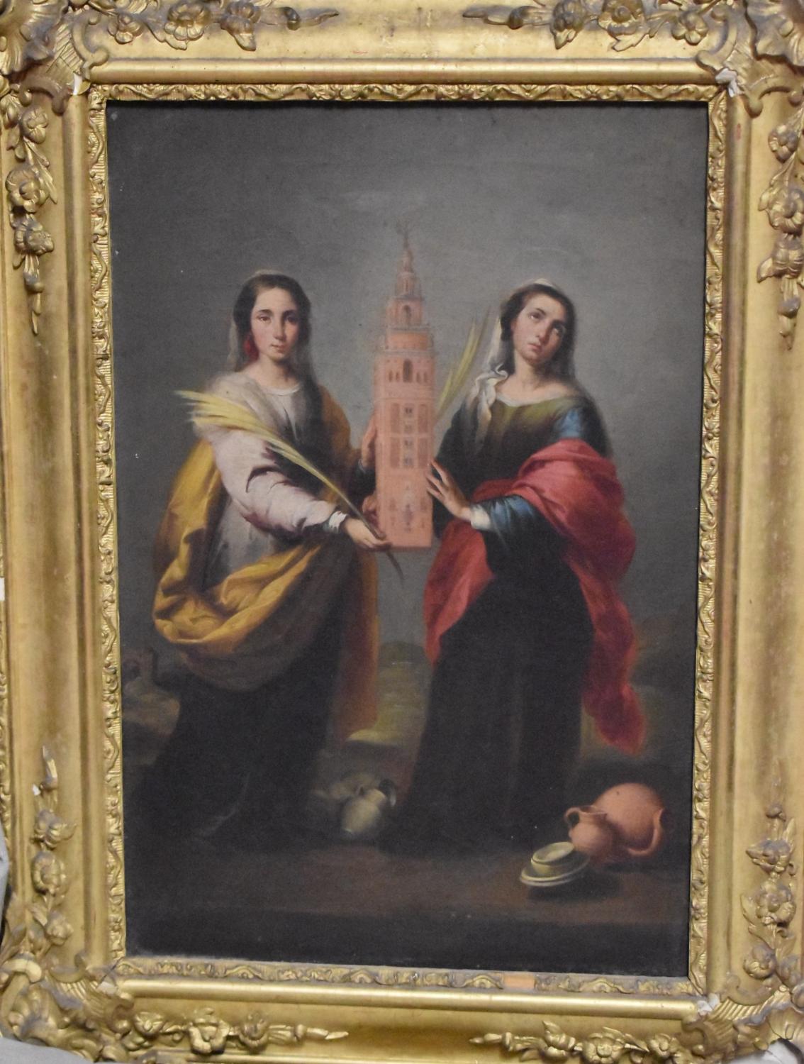 Tableaux religieux d'après Bartolomé Esteban Murillo (6) : 1. Saint Thomas de Villeneuve faisant l'aumône ; 2. Adoration des bergers (L') ; 3. Sainte Juste et sainte Rufine ; 4. Saint Felix de Cantalice ; 5. Saint Joseph et l'Enfant Jésus ; 6. Saint Jean-Baptiste