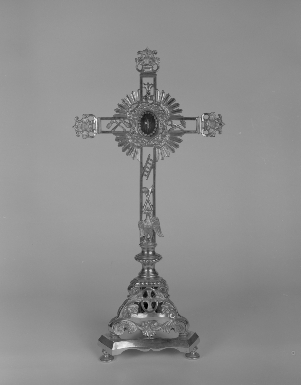 Croix-reliquaire de la Vraie Croix (style Louis XIV)