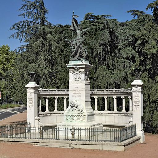 Monument en l'honneur des légionnaires, des gardes mobiles et des enfants du Rhône qui ont pris part à la défense nationale dit monument des Enfants du Rhône