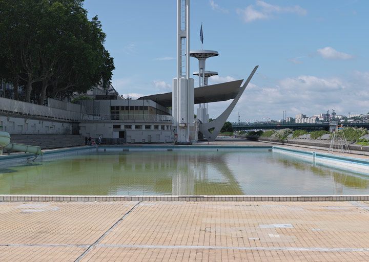 Piscine du Rhône, Centre nautique actuellement centre nautique Tony-Bertrand