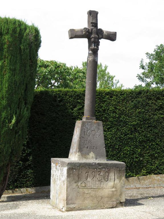 Croix de chemin, vue générale, Romagnat