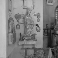 Statue : sainte Marguerite