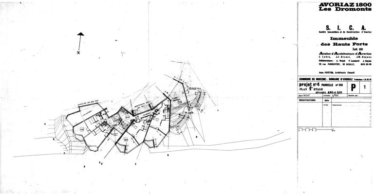 Immeuble dit résidence les Hauts-Forts