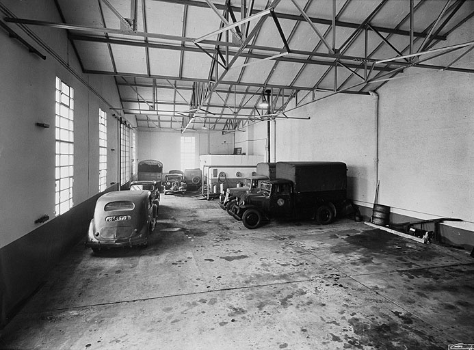 Garage de réparation automobile dit Parc Routier des Ponts & Chaussées du département du Rhône, Parc Routier de la DDE du Rhône