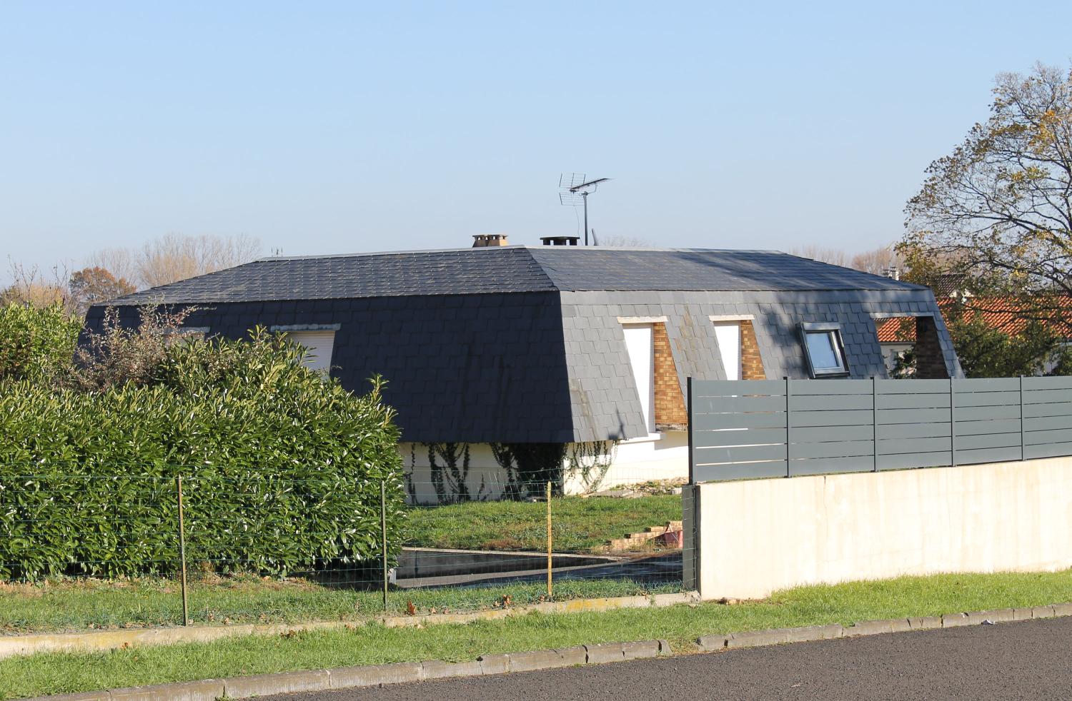 Cébazat, la maison C., 1971, architecte anonyme