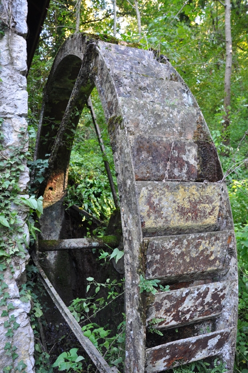 Moulin Bimet dit moulin de Chanaz actuellement moulin visitable