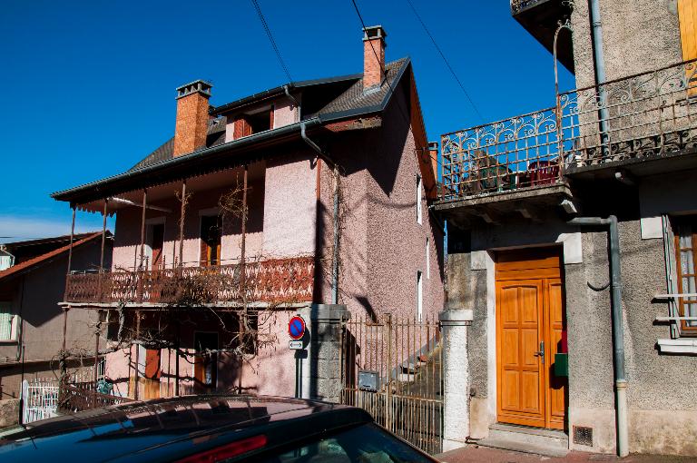 Rue de Pugny, actuellement rue du Bain-Henri-IV