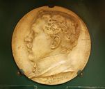 Demi-relief (médaillon) : Portrait de M. Ferdinand Chalandon