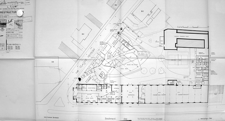 Ecole de métiers des industries métallurgiques et atelier-école, puis lycée technique des industries métallurgiques et lycée d'enseignement professionnel, actuellement lycée Hector-Guimard - Lycée des Métiers, Transformations des matériaux