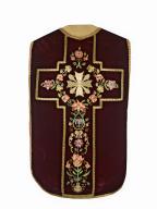 chasuble, étole : ornement rouge n°2