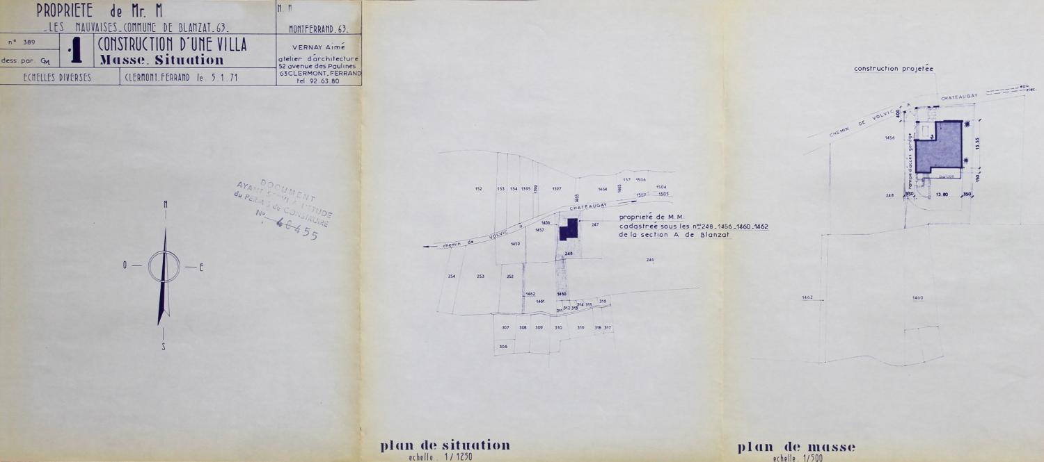 Blanzat, la maison M.