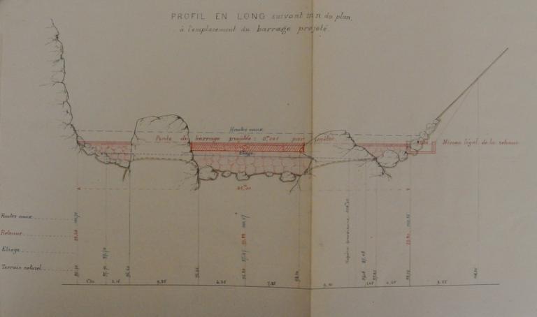 Barrage EDF d'Aigueblanche dit barrage des Échelles d'Hannibal