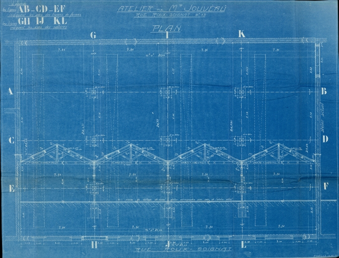 Usine de menuiserie Faure et Perrot puis distillerie Cusenier puis imprimerie Annequin actuellement imprimerie Tixier