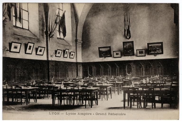 Chapelle de la Visitation, dite des Affaneurs, actuellement gymnase du collège Ampère