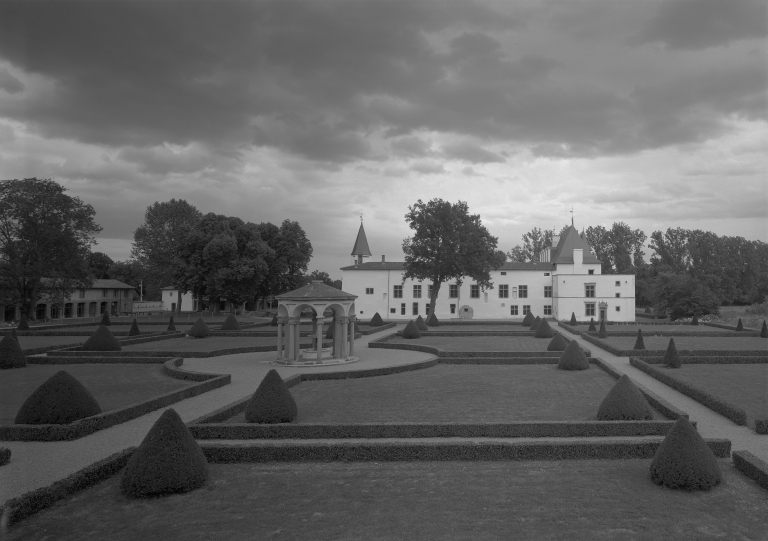 Jardin du château de la Bastie d'Urfé