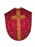 chasuble : ornement rouge