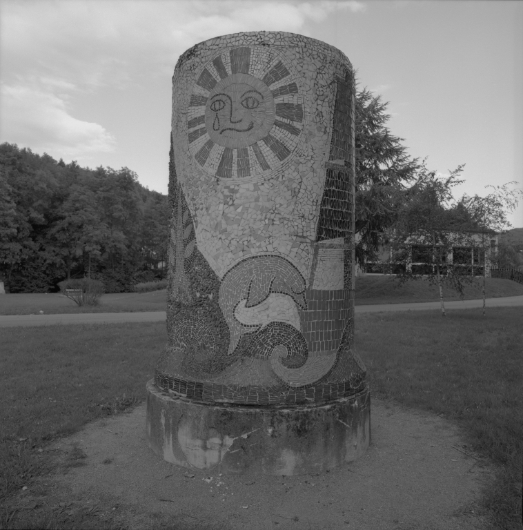 Ensemble des sculptures contemporaines de Sail-sous-Couzan