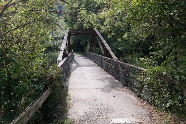 Passerelle de la plâtrière d'Armoy