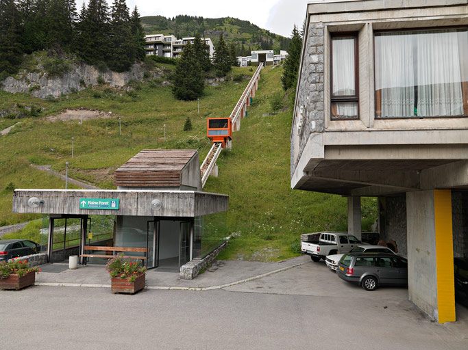 Gare inférieure de l´ascenseur incliné 1