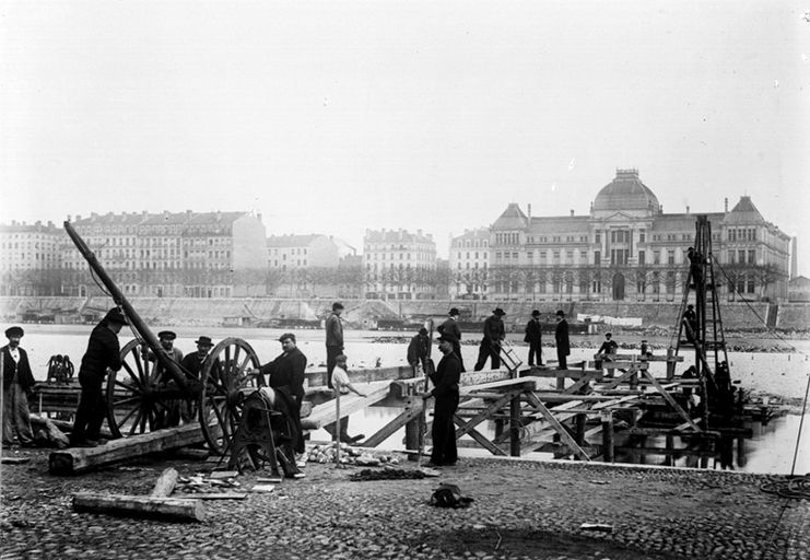 Pont des Facultés, puis pont routier de l'Université