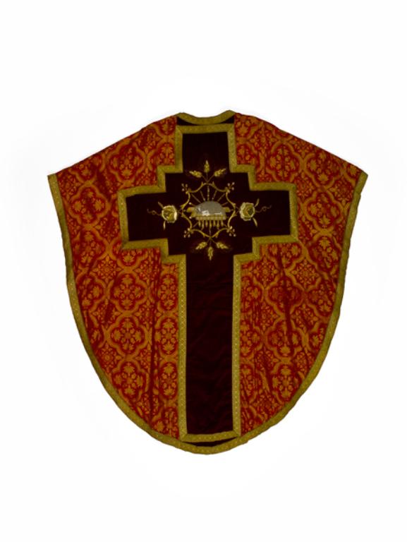 chasuble : ornement rouge n°2
