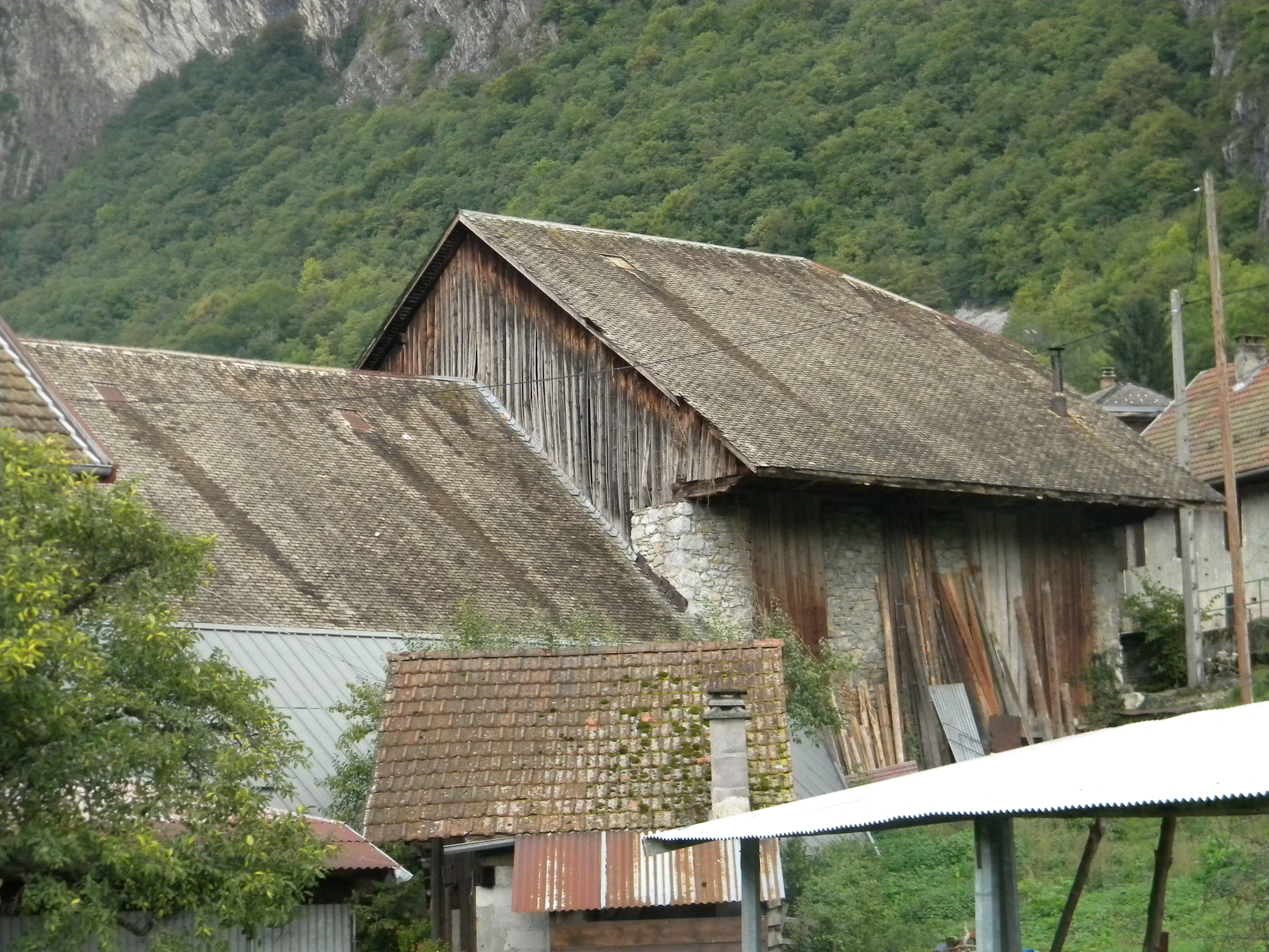 Ensemble de granges