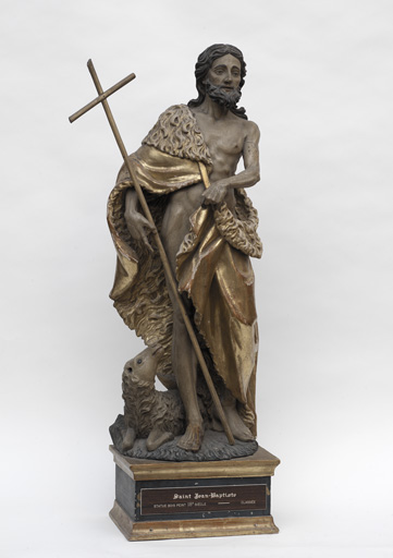 Statue : saint Jean Baptiste