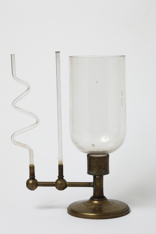 Instrument de démonstration en statique des fluides : instrument de démonstration du principe des vases communicants