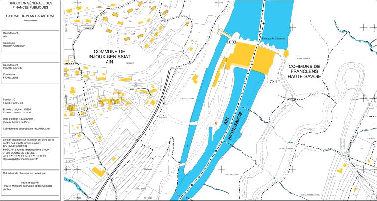 Barrage et centrale hydroélectrique de Génissiat