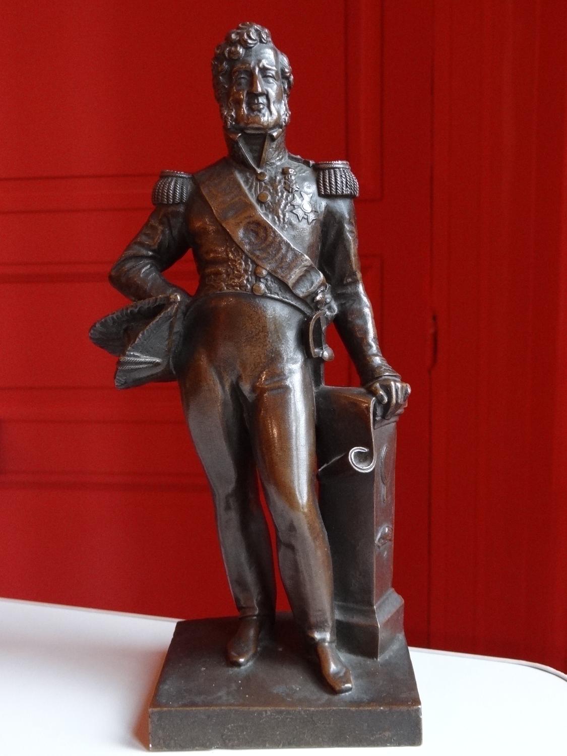 Bronze de James Pradier - " Louis-Philippe Ier "