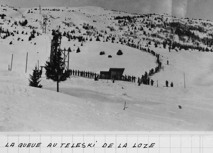 Station de sports d'hiver dite Courchevel 1850