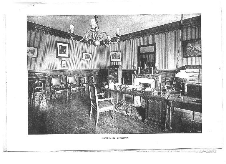 Lycée de garçons, actuellement lycée d'enseignement secondaire et supérieur Claude-Fauriel