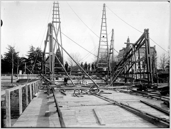 Pont routier de la Boucle, puis pont routier Winston-Churchill (détruit)