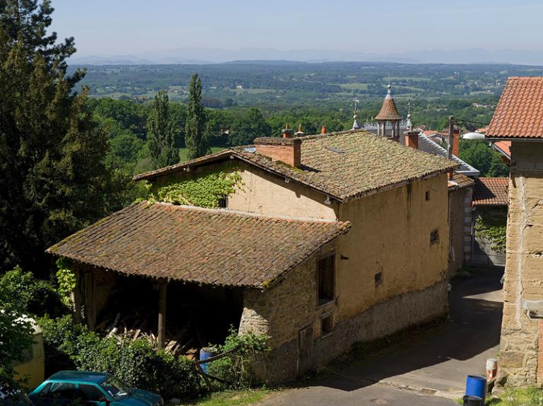 Pentes de la commune de Thiers