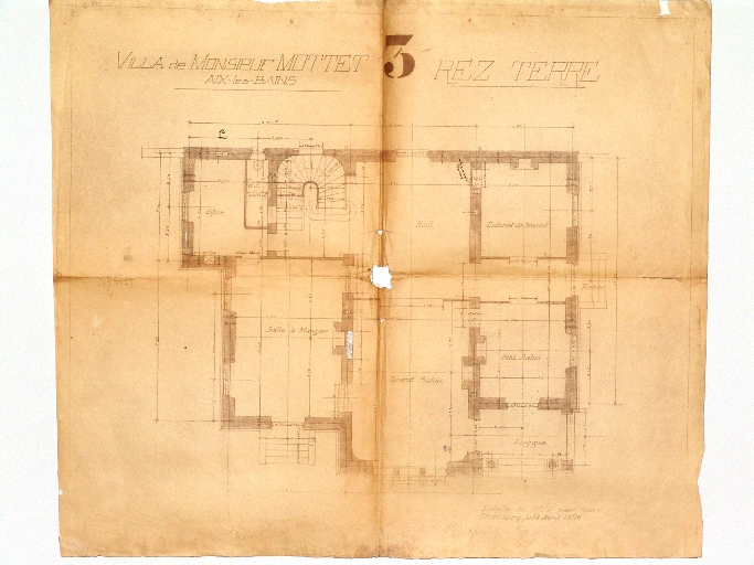 Maison, dite villa des Chimères, actuellement musée Faure