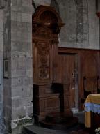 Banc d'oeuvre dit Siège du prieur de Notre-Dame de Lorette