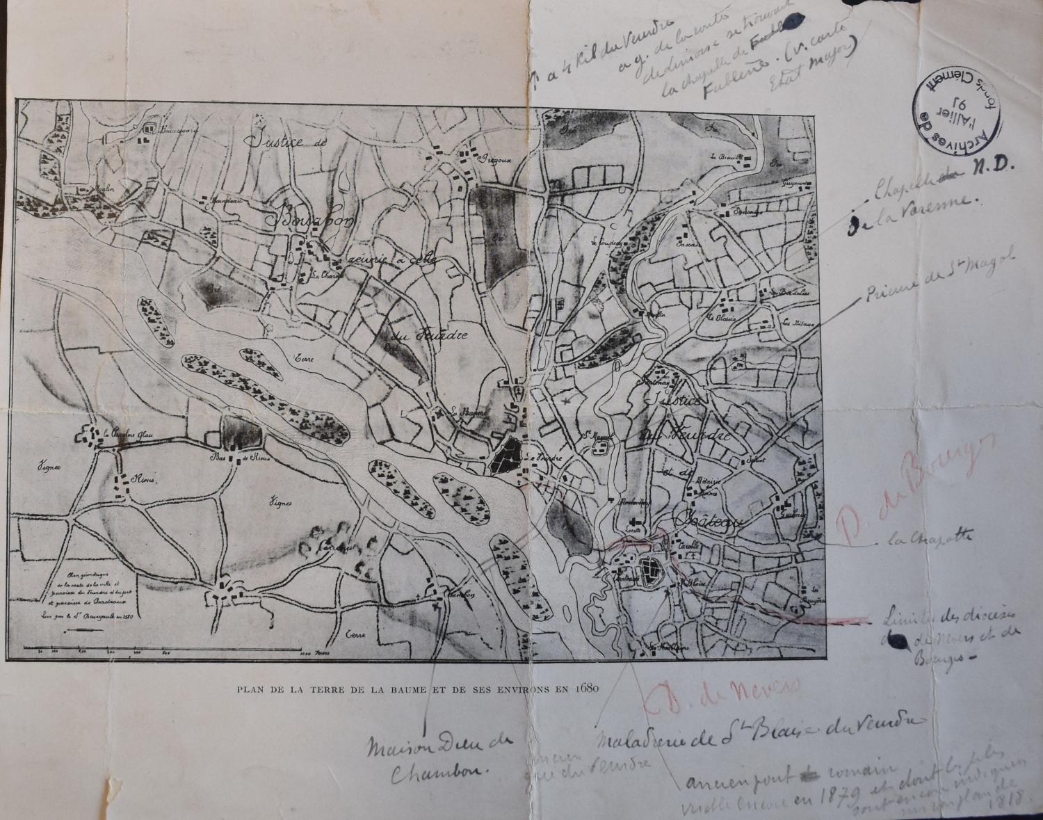 Le bourg du Veurdre