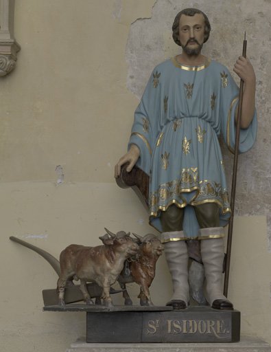 Statue : saint Isidore