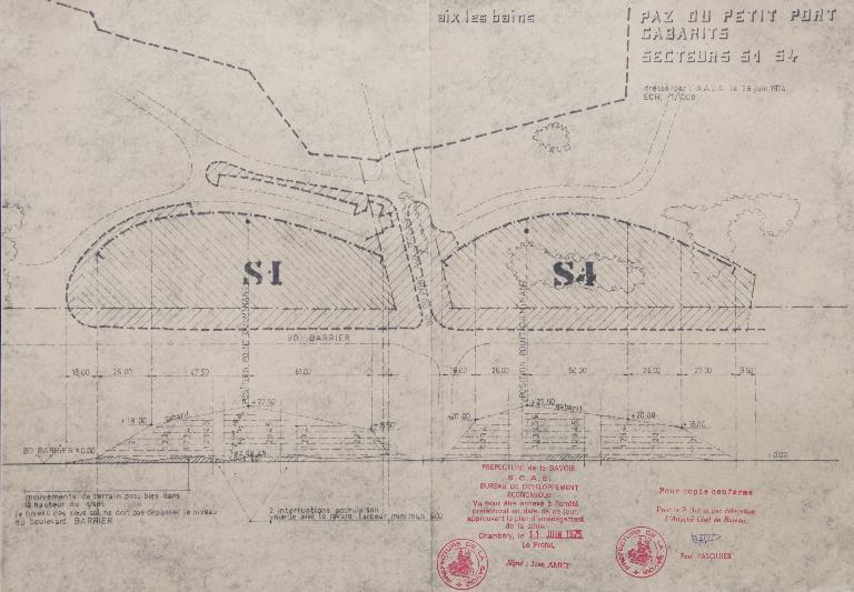 Secteur urbain, les Bords du lac